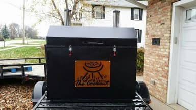 The Cookout On Wheels food truck logo