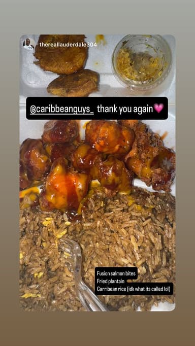 Caribbean Guys food truck logo