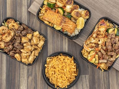 323 Hibachi Grill food truck logo