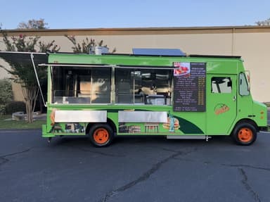 All Around The World food truck logo