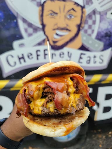 Cheffrey Eats food truck logo