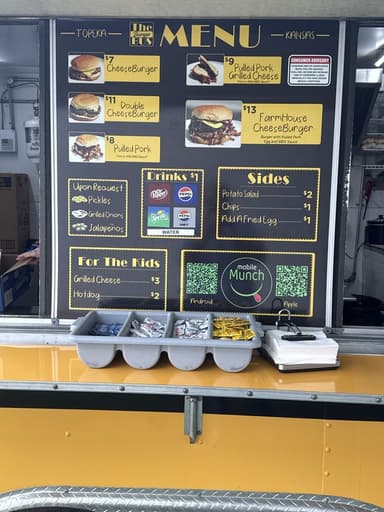 The Burger Bus food truck logo