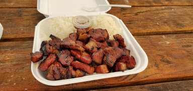 Habu Smoke Cart food truck logo
