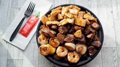 323 Hibachi Grill food truck logo