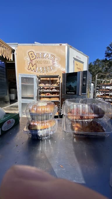 Bread For The Masses food truck logo