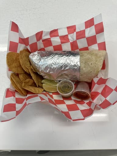 Boston Burrito Company food truck logo