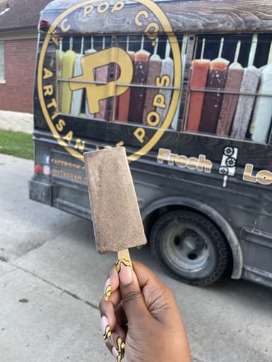 KC Pop Co food truck logo
