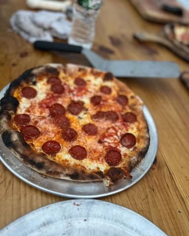 3rd Alarm Wood Fired Pizza food truck logo