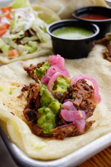 Matt's BBQ Tacos food truck logo