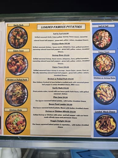 Both Worlds Twisted Potatoes & Company food truck logo