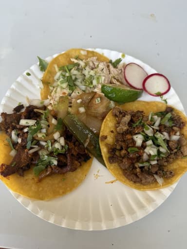 Tacos El Guitarron food truck logo