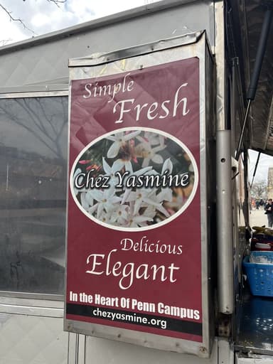 Chez Yasmine food truck logo