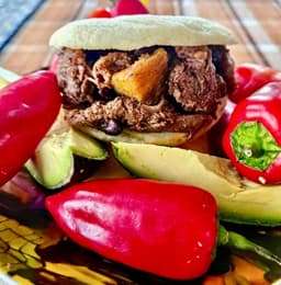Arepas Caribbean food