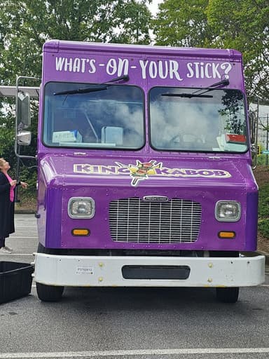 King Kabob Food Truck food truck logo
