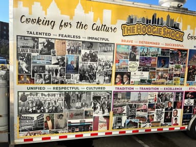 The Hoagie Shack & BBQ Bar food truck logo